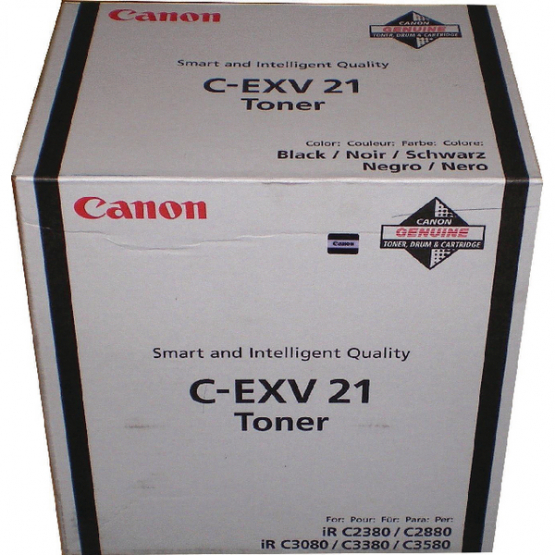 Canon C-EXV 21 Black Toner Cartridge (0452B002) 